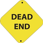 12"w x 12"h Aluminum Trail Marker Sign "Dead End"