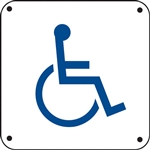 6"w x 6"h Handicap Symbol